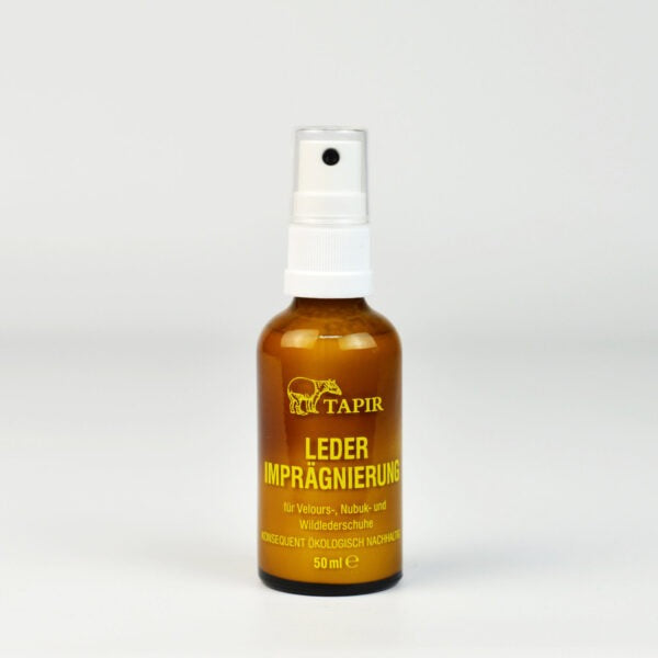 Tapir Lederimprägnierung für Veloursleder, Nubukleder und Wildleder, 50 ml