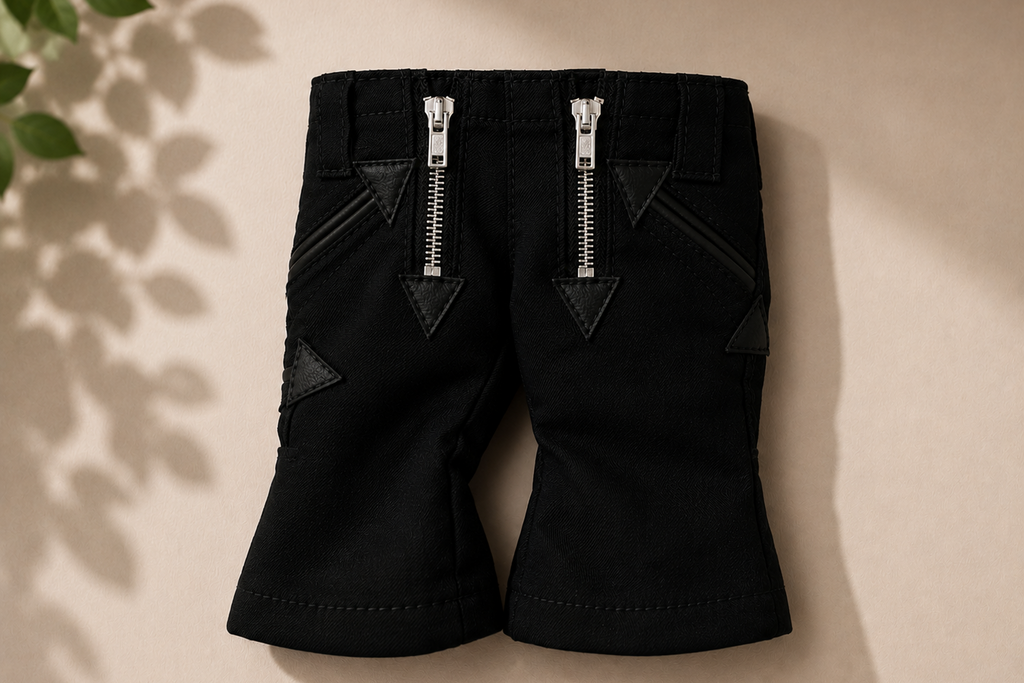 Baby-Zunfthose in Schwarz im traditionellen Zunftlook