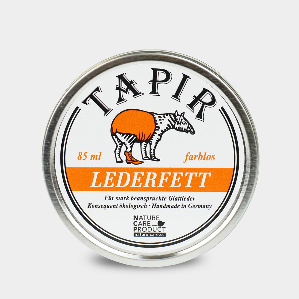 Tapir Lederfett 85 ml, farblos