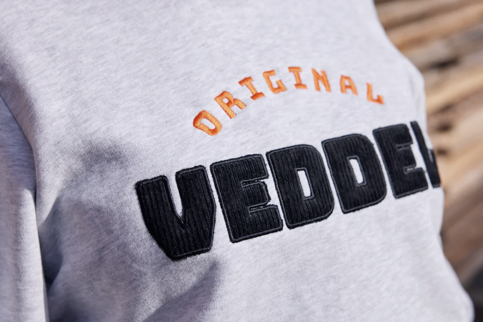 Original Veddel Hoodie, Hellgrau