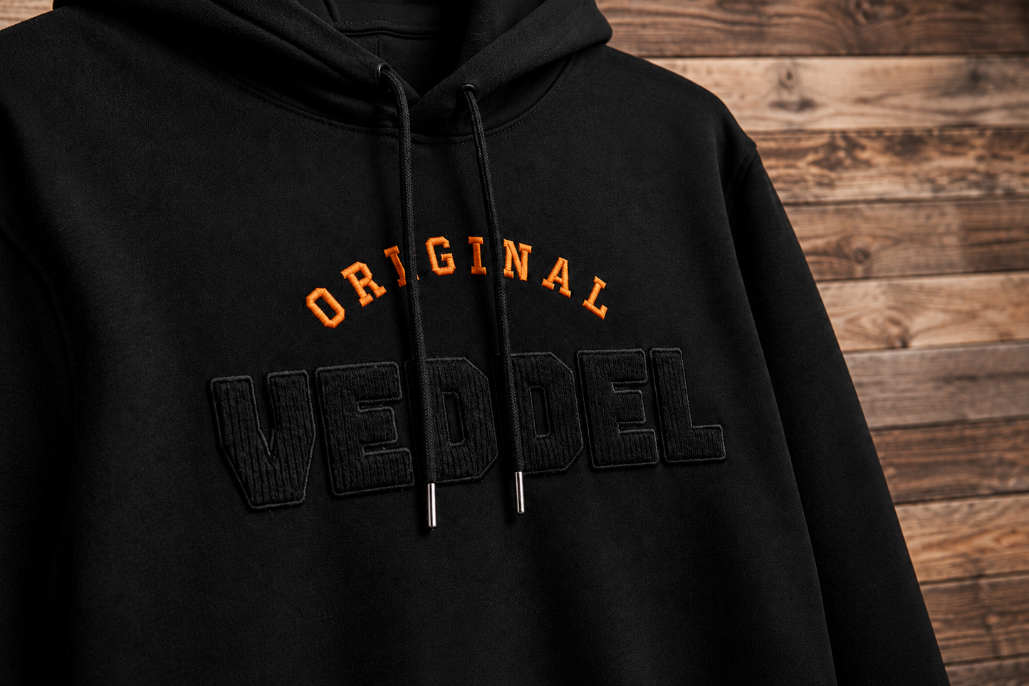 Original Veddel Hoodie, schwarz