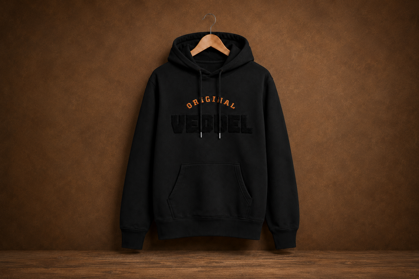 Original Veddel Hoodie, schwarz