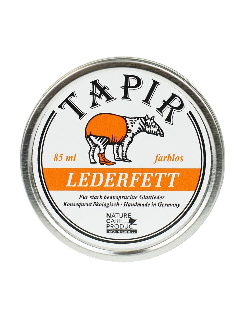 Tapir Lederfett 85 ml, farblos